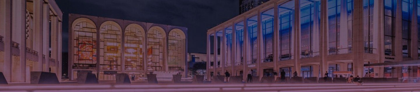 Lincoln Center for the Performing Arts - Page Heading Image